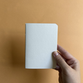 Passport-size Blank Notebook