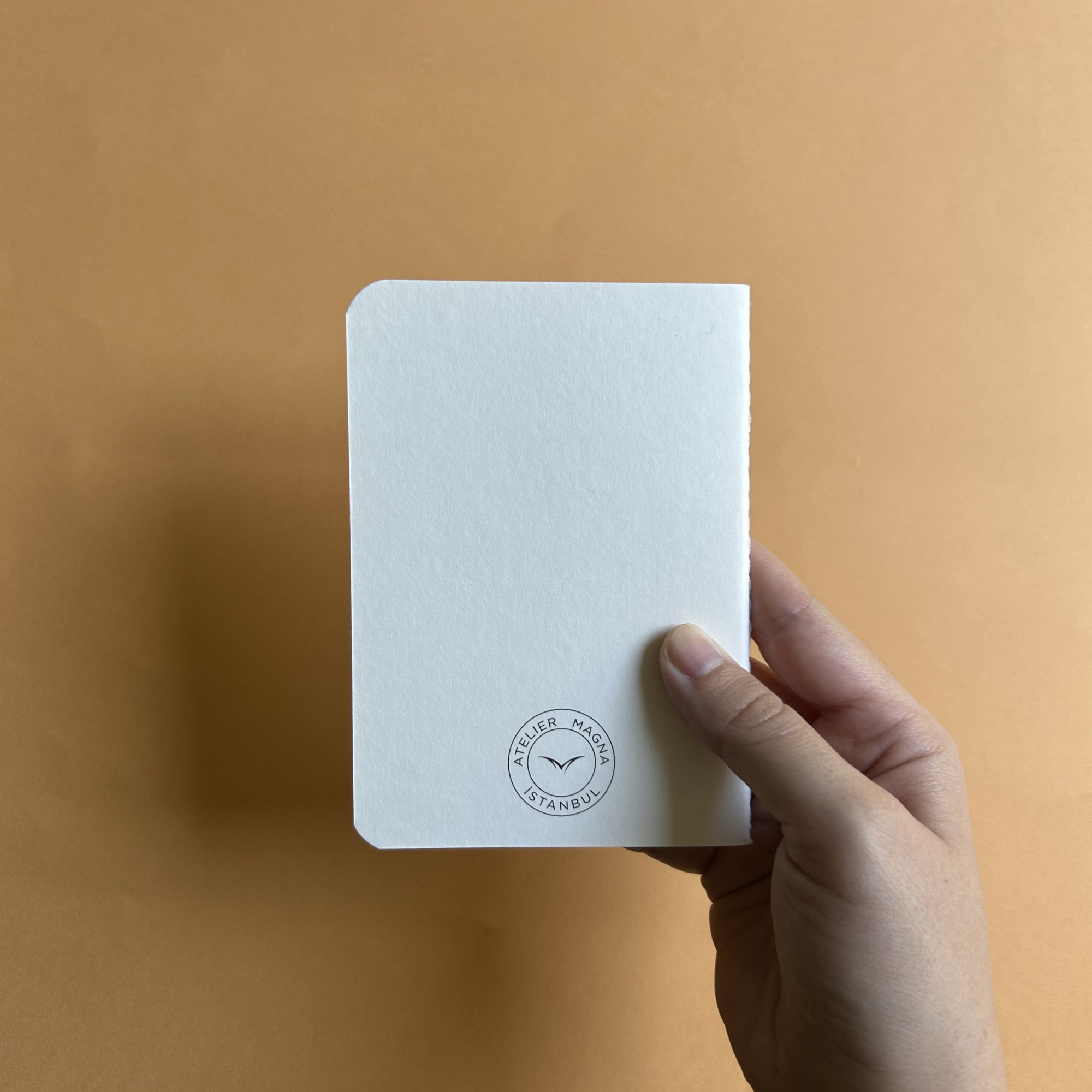 Passport-size Blank Notebook