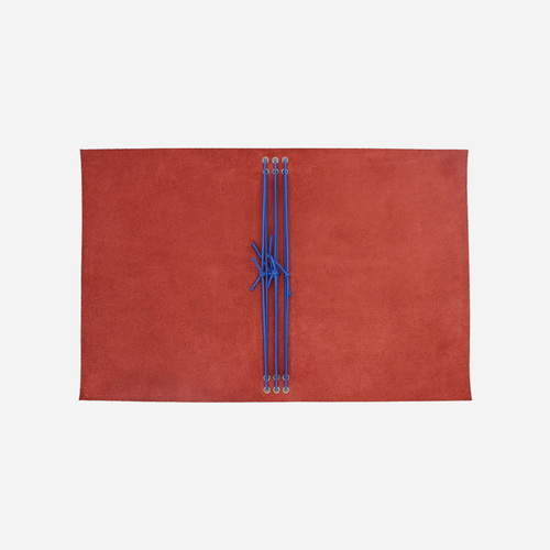 A5 Bifold Leather Journal Cover Maroon