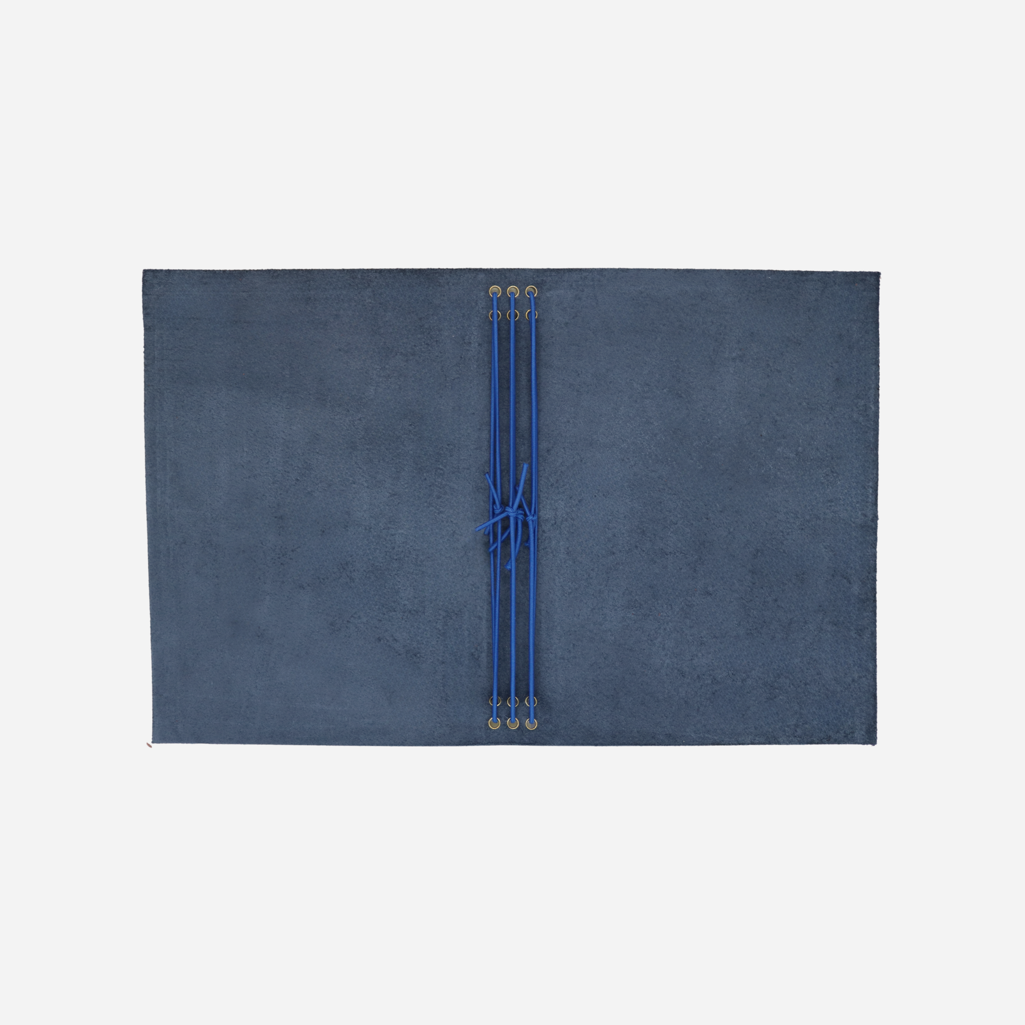 A5 Bifold Leather Journal Cover Midnight