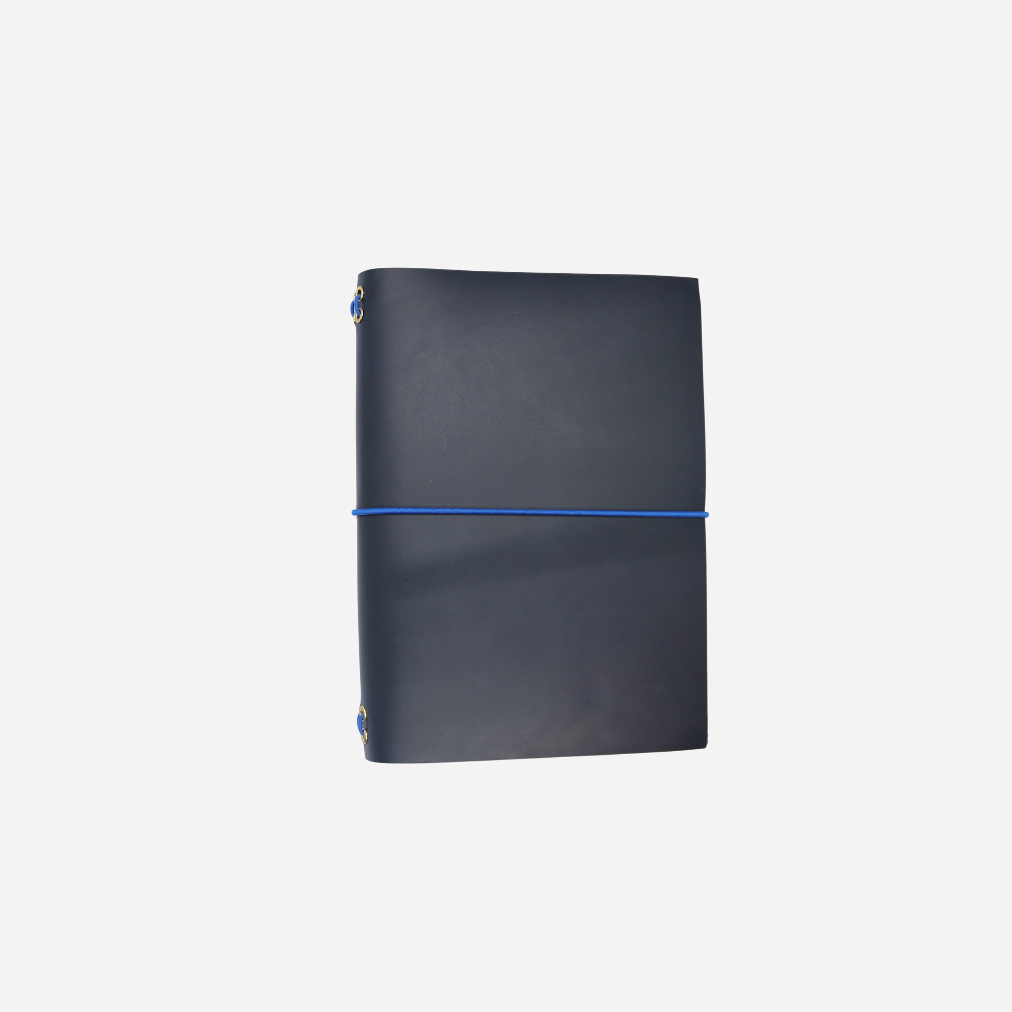 A5 Bifold Leather Journal Cover Midnight