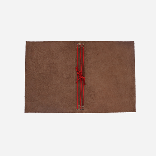A5 Bifold Leather Journal Cover Espresso