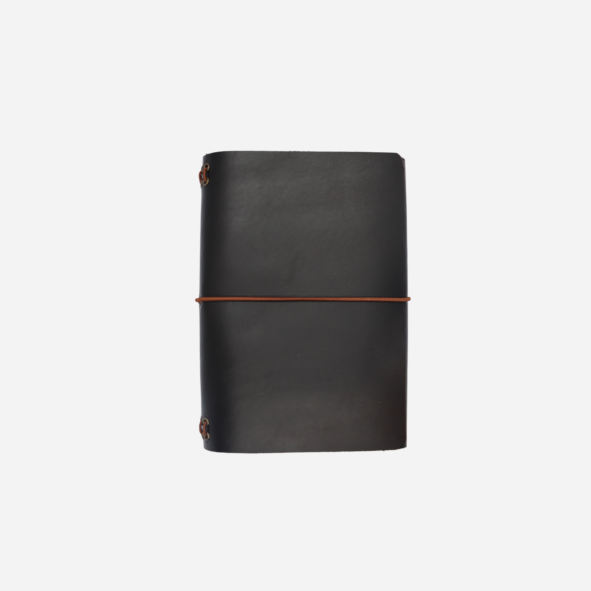 A5 Trifold Leather Journal Cover Espresso