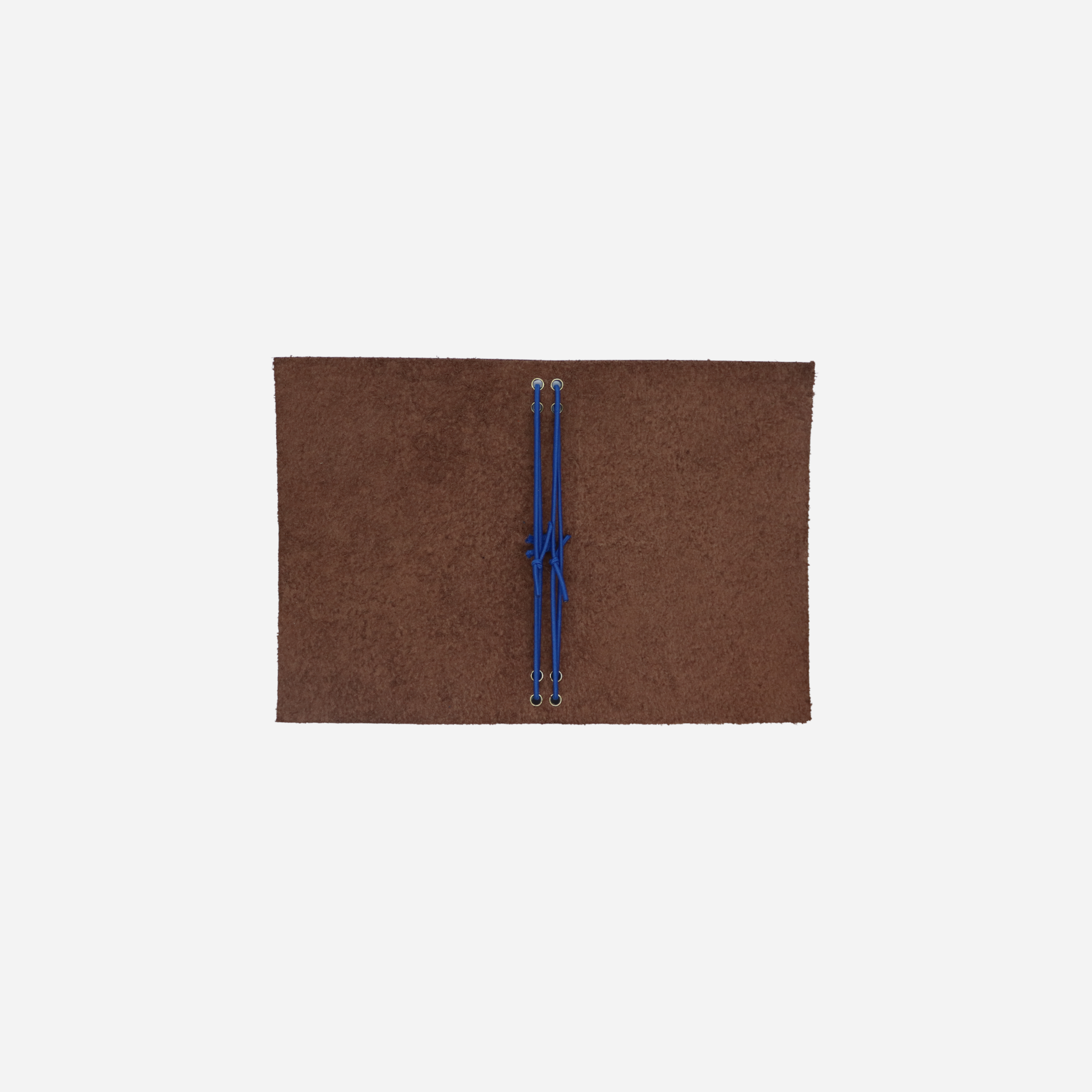 A6 Bifold Leather Cover Journal Espresso