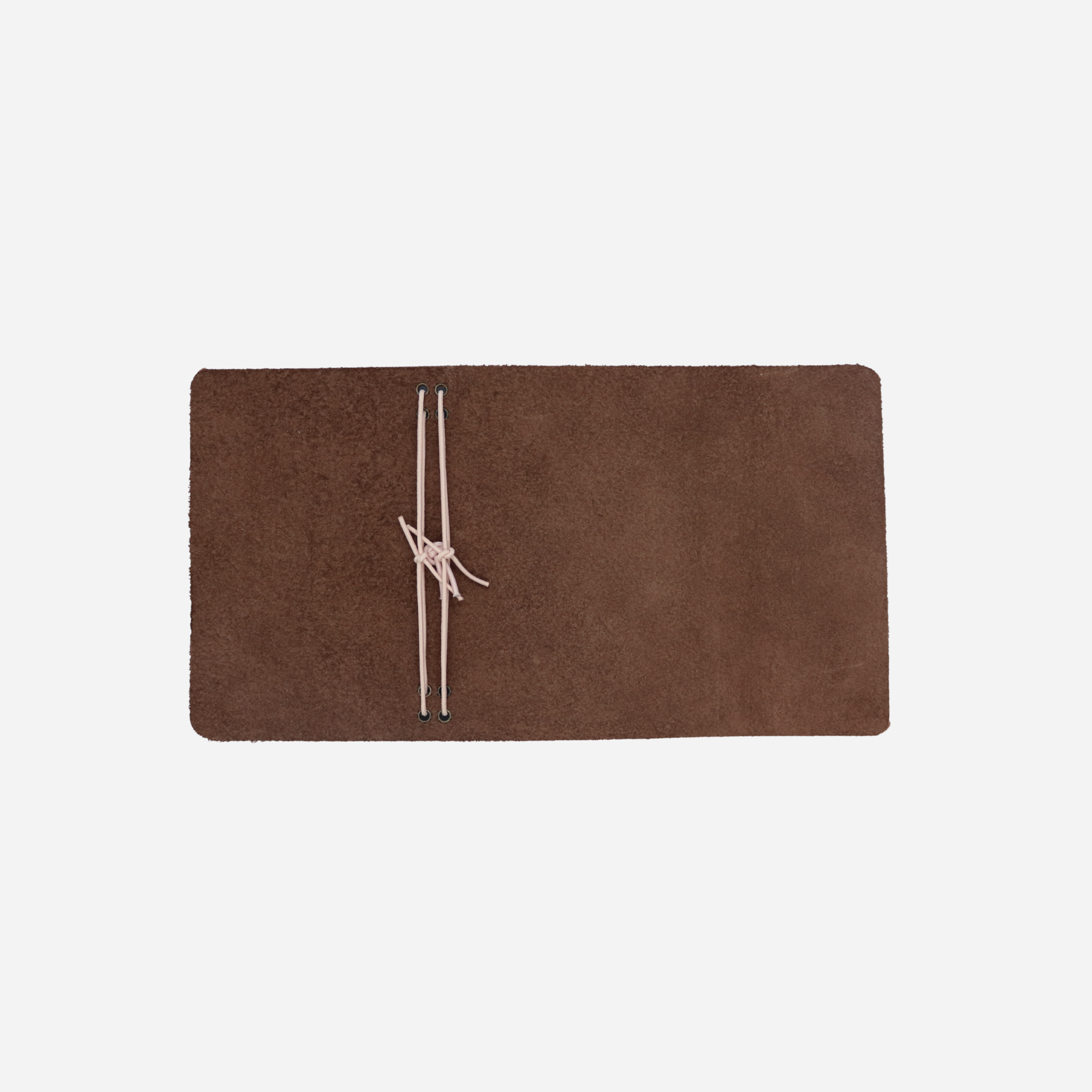 A6 Trifold Leather Journal Cover Espresso