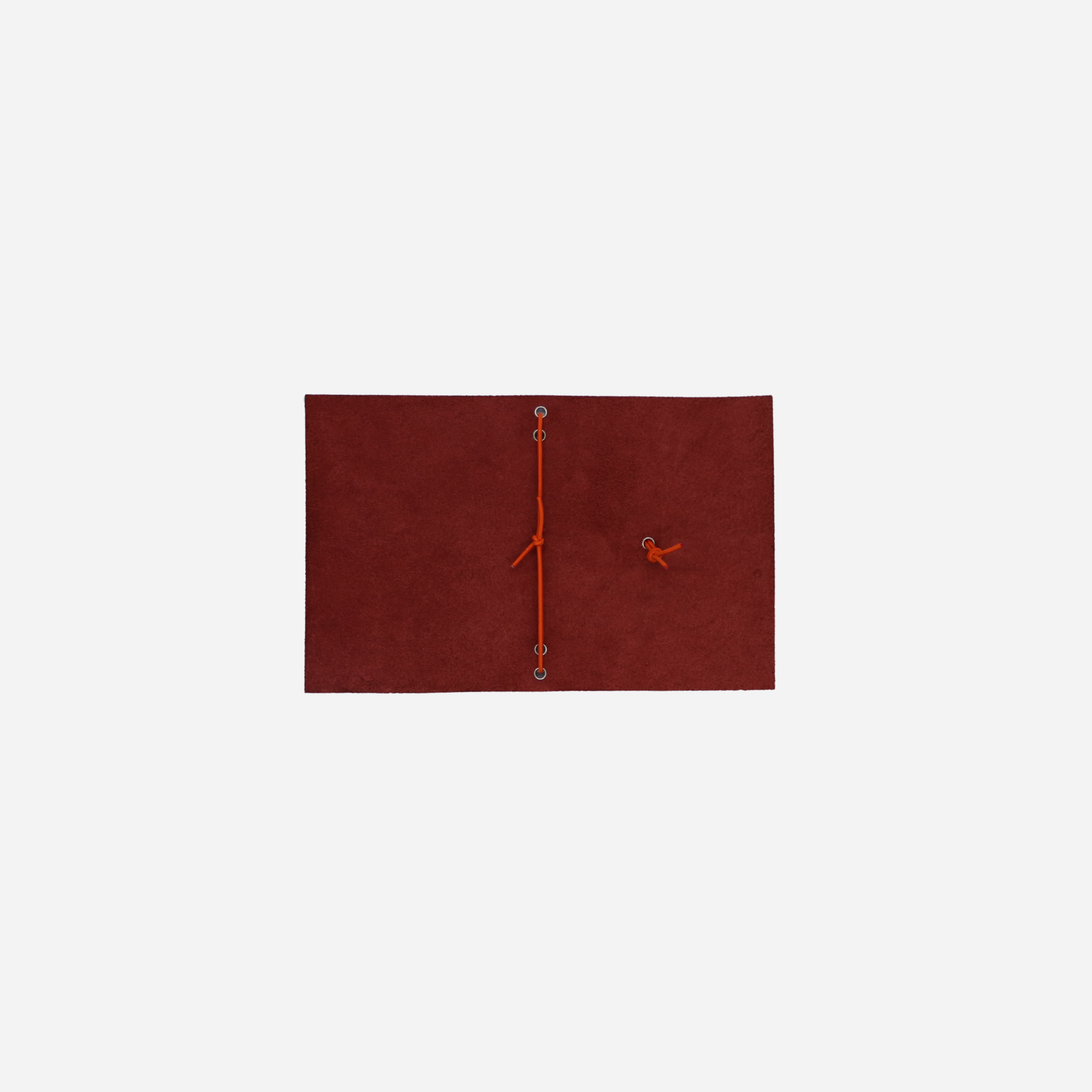 Bifold Leather Passport Cover Maroon