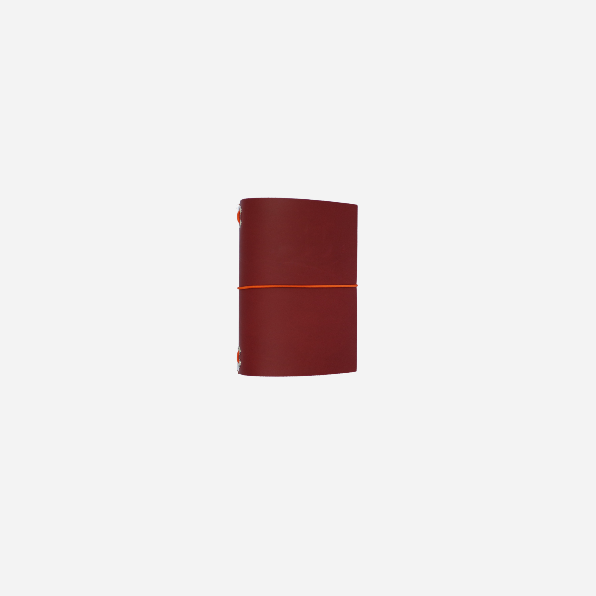 Bifold Leather Passport Cover Maroon