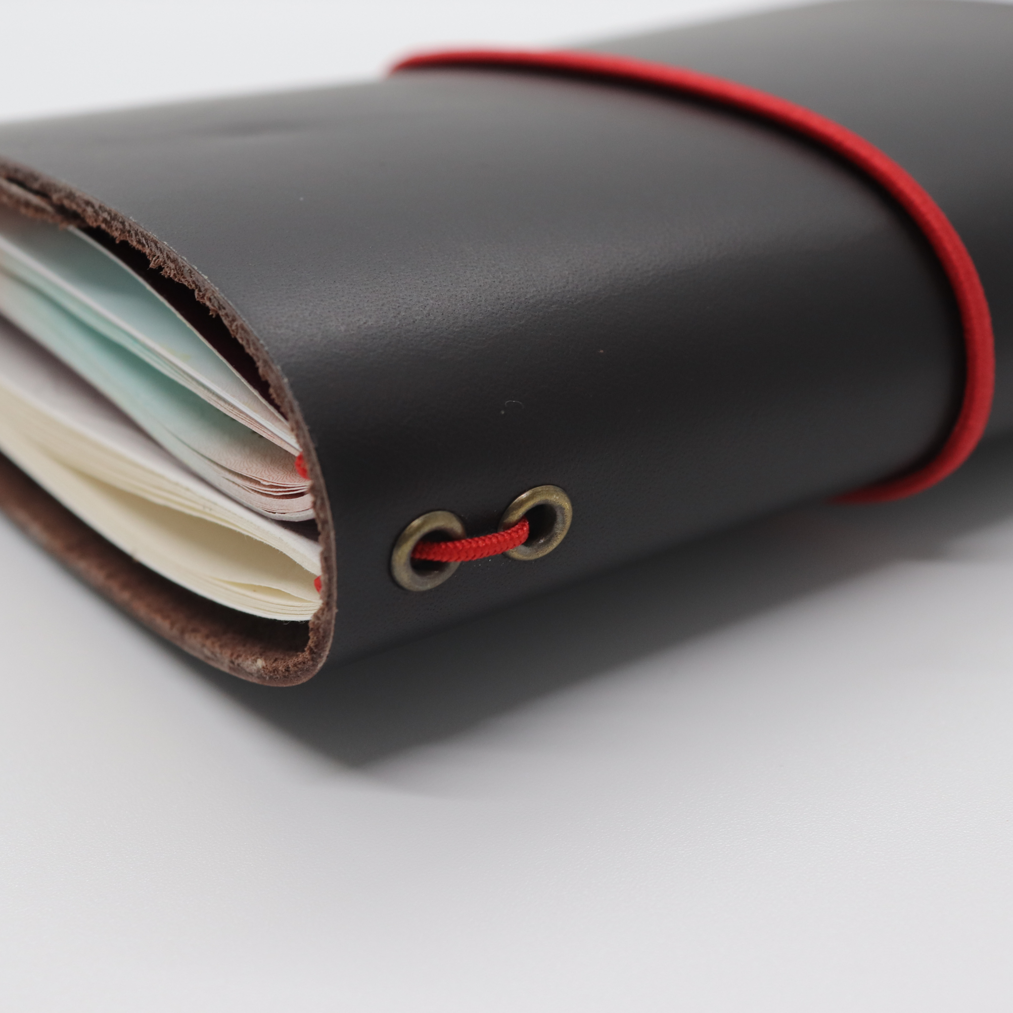 Trifold Leather Passport Cover Espresso