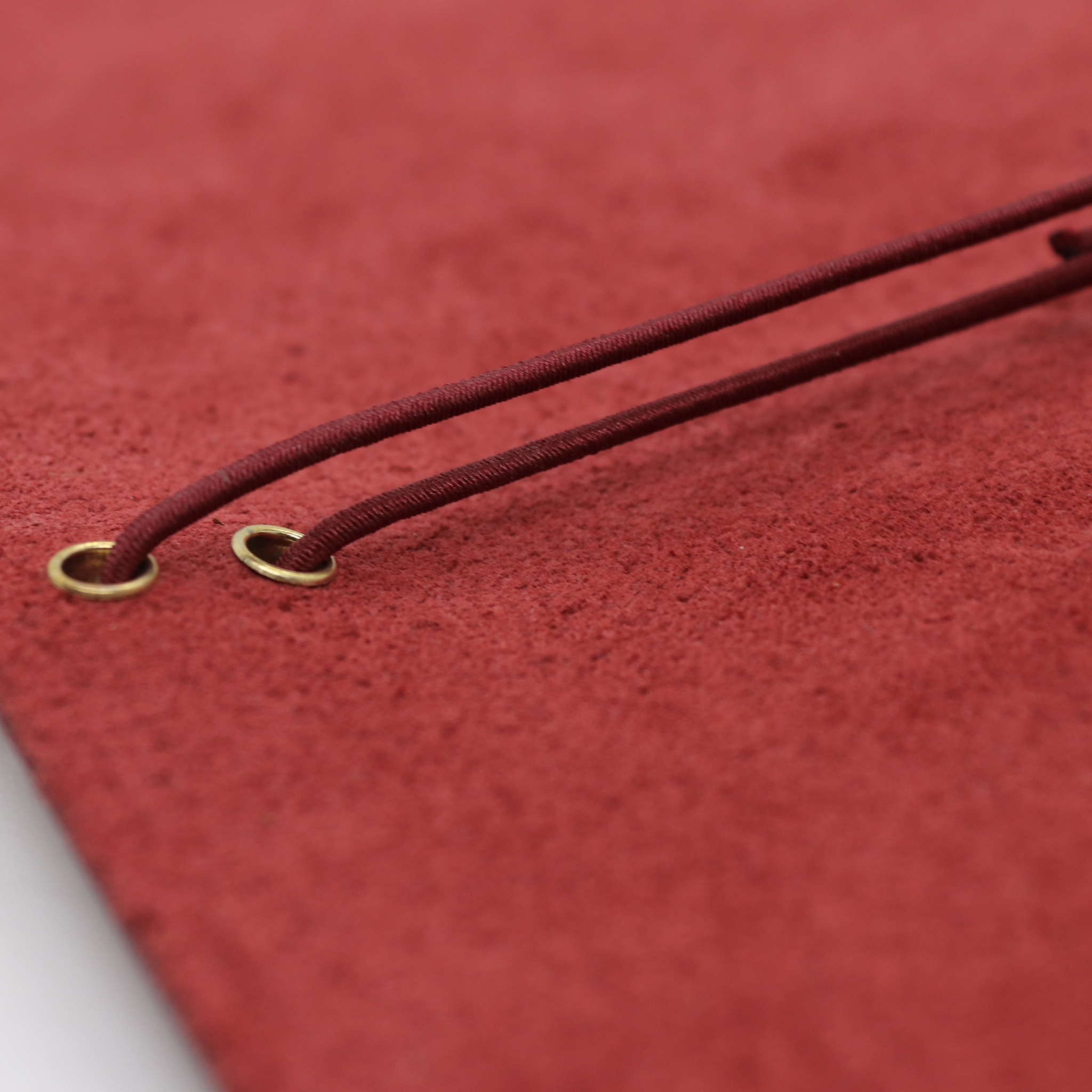 Trifold Leather Passport Cover Maroon