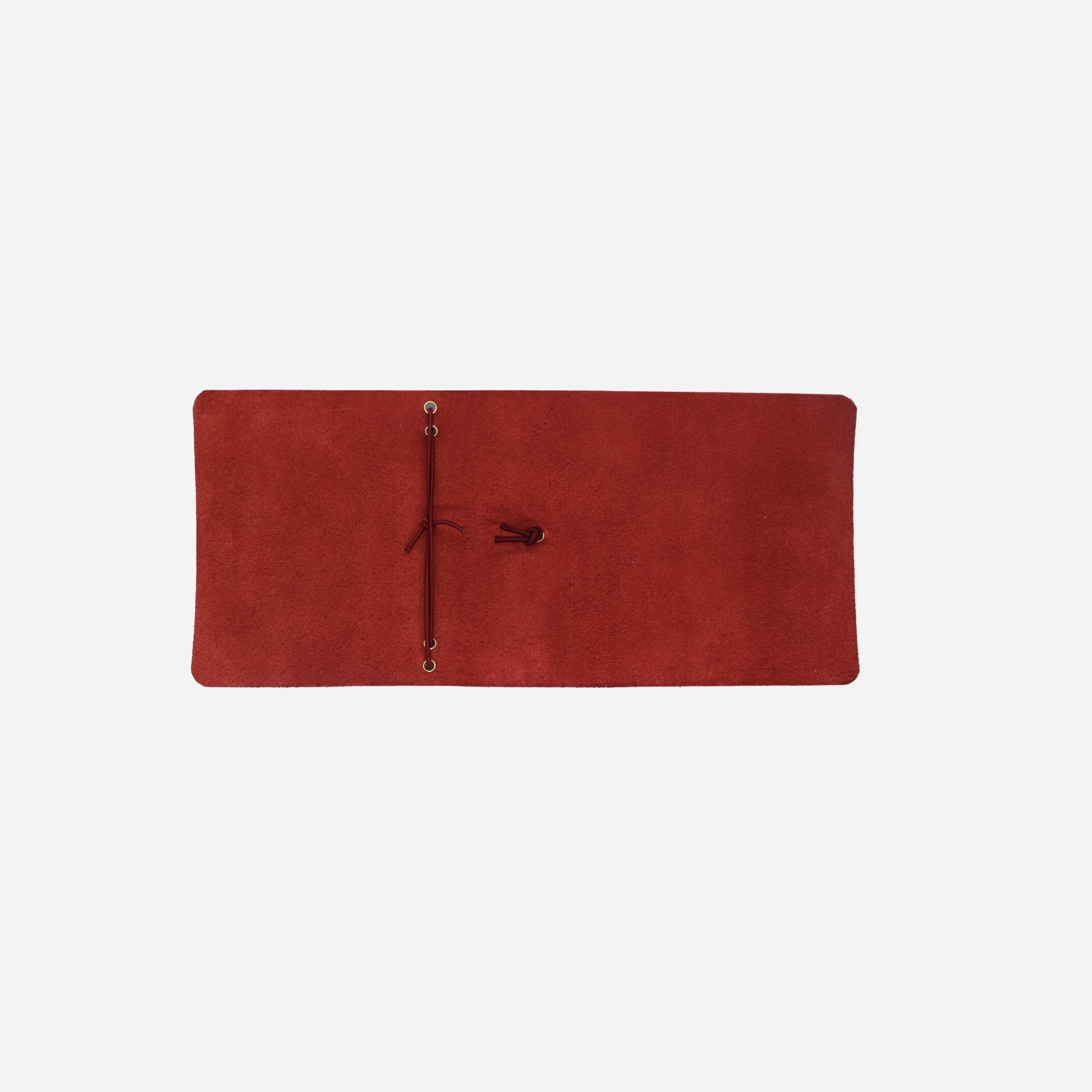 Trifold Leather Passport Cover Maroon