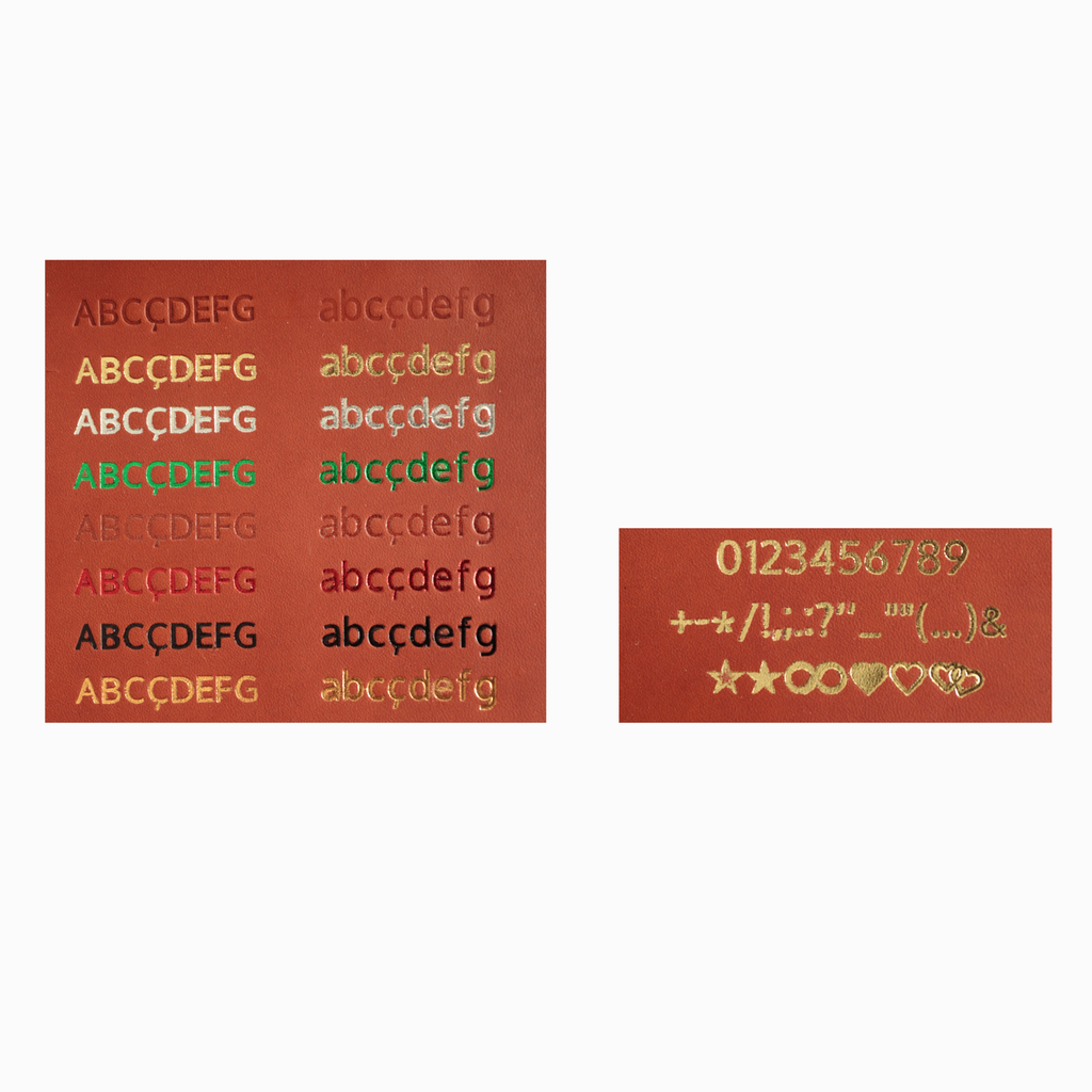 A5 Bifold Leather Journal Cover Burnt Orange